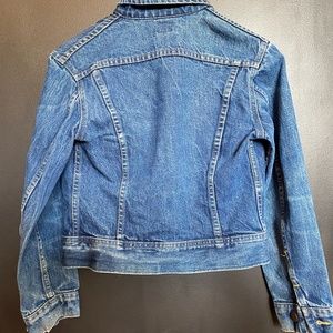 Vintage Lee blue jean jacket.